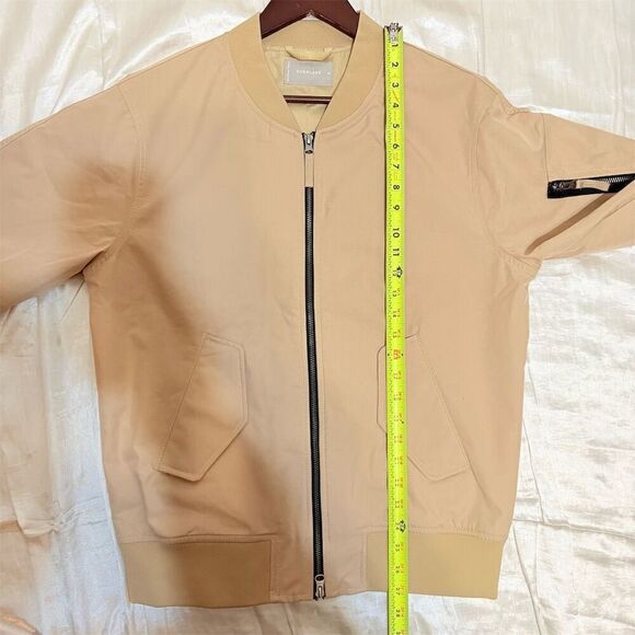 Everlane Womens Tan Oversized Bomber Jacket Size XS - Picture 4 of 8